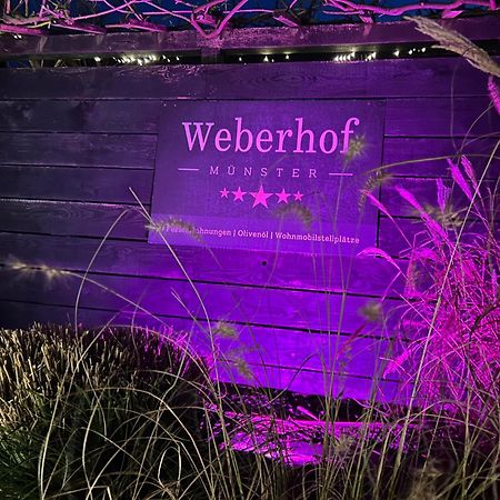 ホテル Weberhof-Muenster Glamping エクステリア 写真